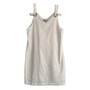 CHARLIE PAIGE White Linen Sundress - Size M